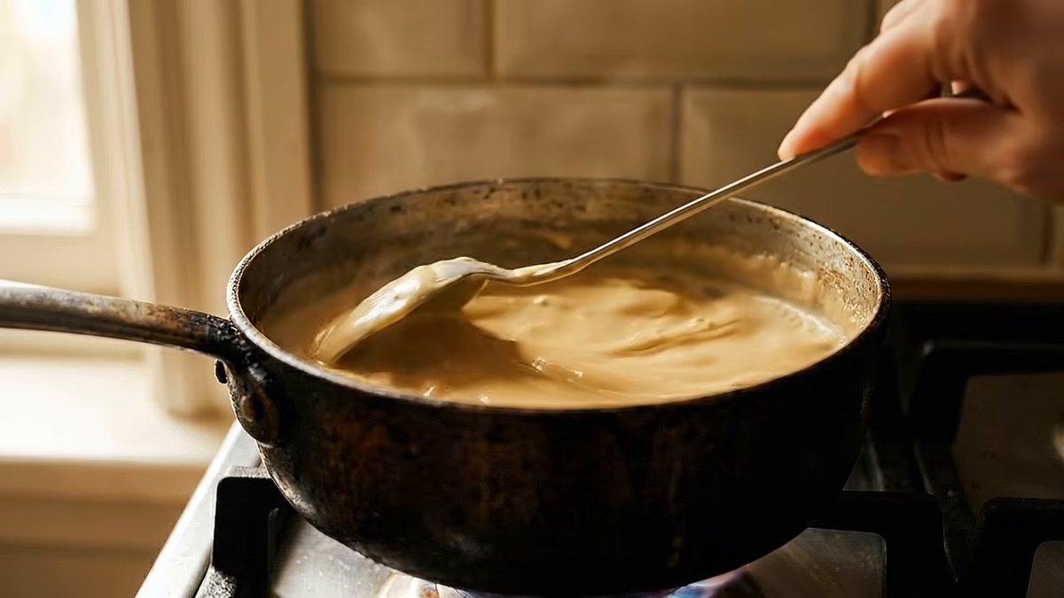 ¿Cuándo está listo el arroz con leche?: fotograma del vídeo de El Cuchinero