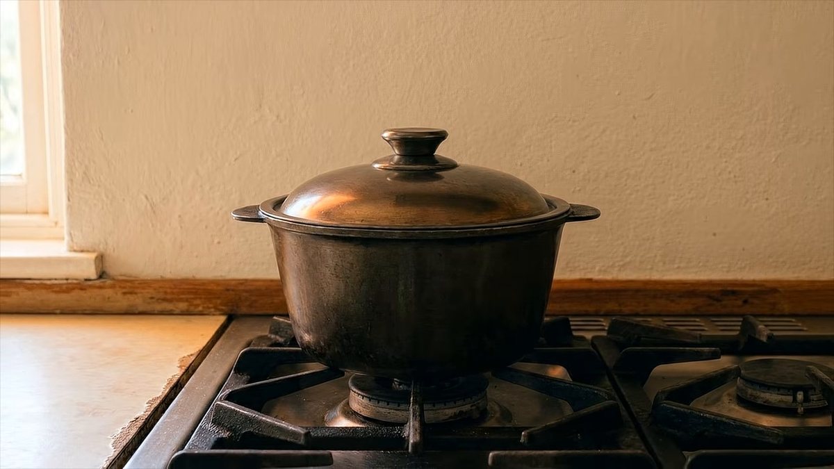 El cocido del bar descansa antes de llegar al plato: fotograma del vídeo de El Cuchinero