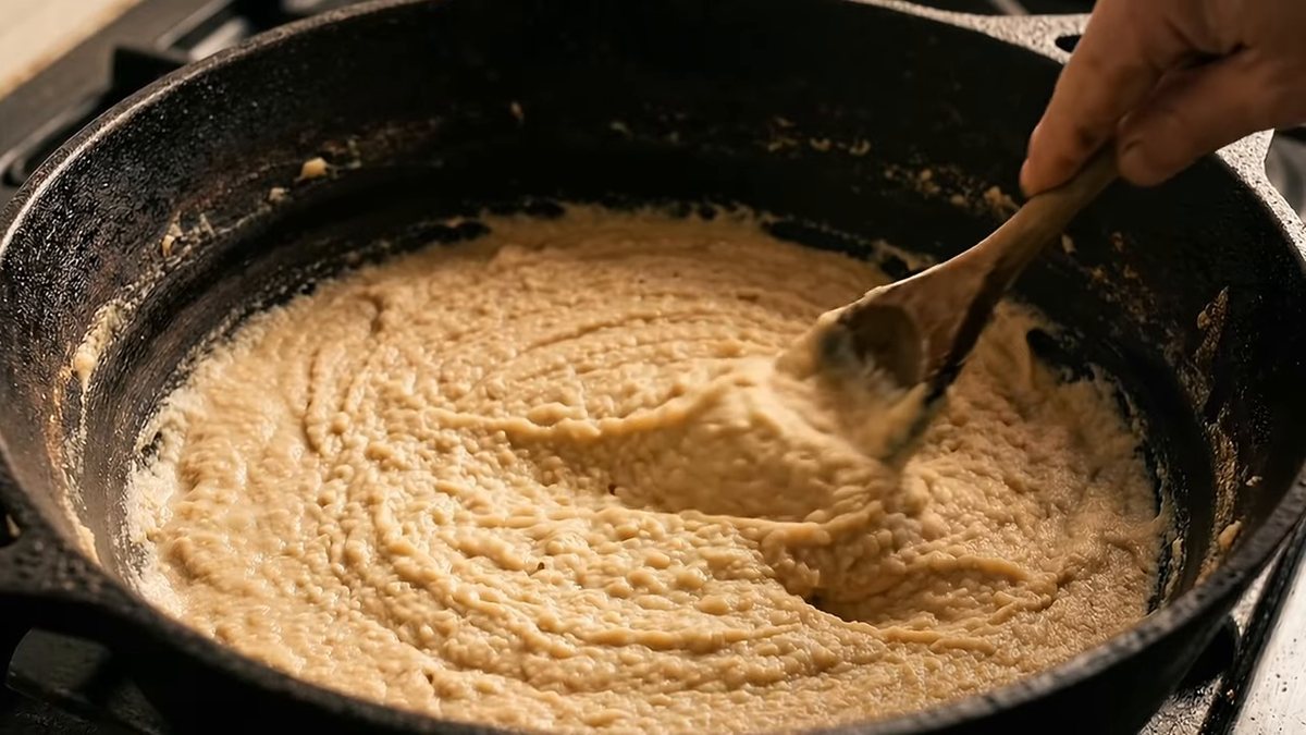 Dar el aceite: la única señal que había: fotograma del vídeo de El Cuchinero