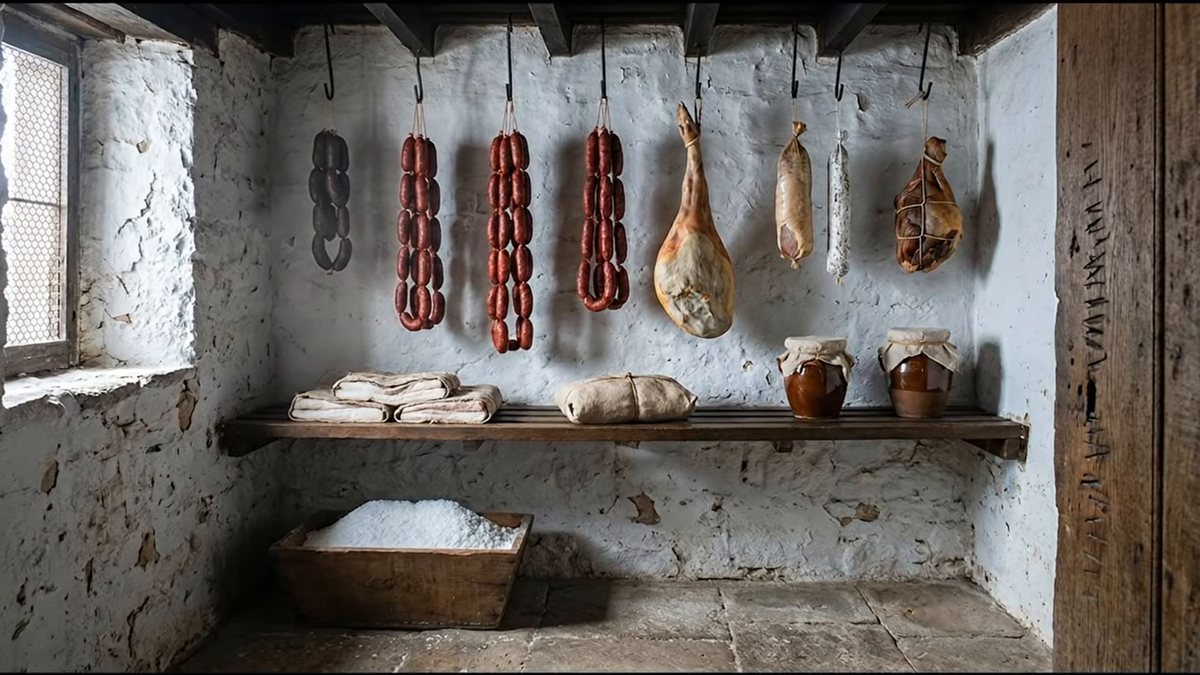 ¿Qué se comía cada mes de un cerdo?: fotograma del vídeo de El Cuchinero