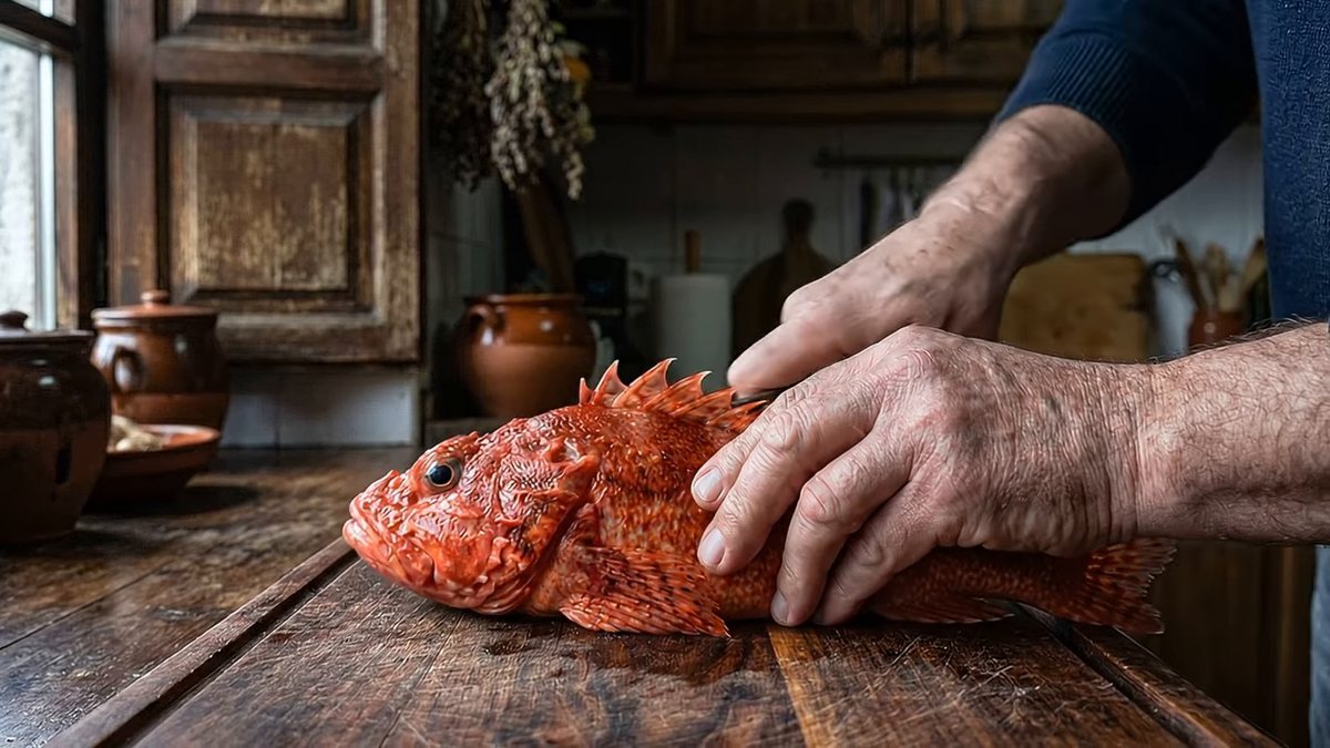 El amargor no viene del pescado, viene de una agalla: fotograma del vídeo de El Cuchinero