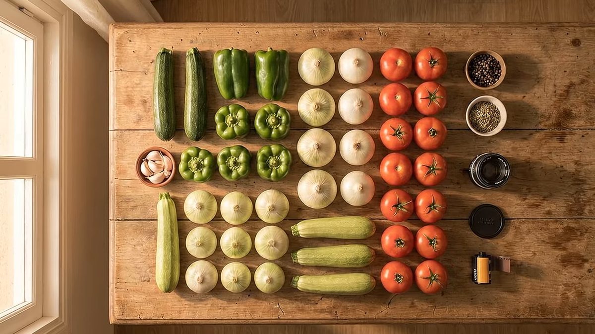 ¿Por qué el pisto suelta agua en el plato?: fotograma del vídeo de El Cuchinero