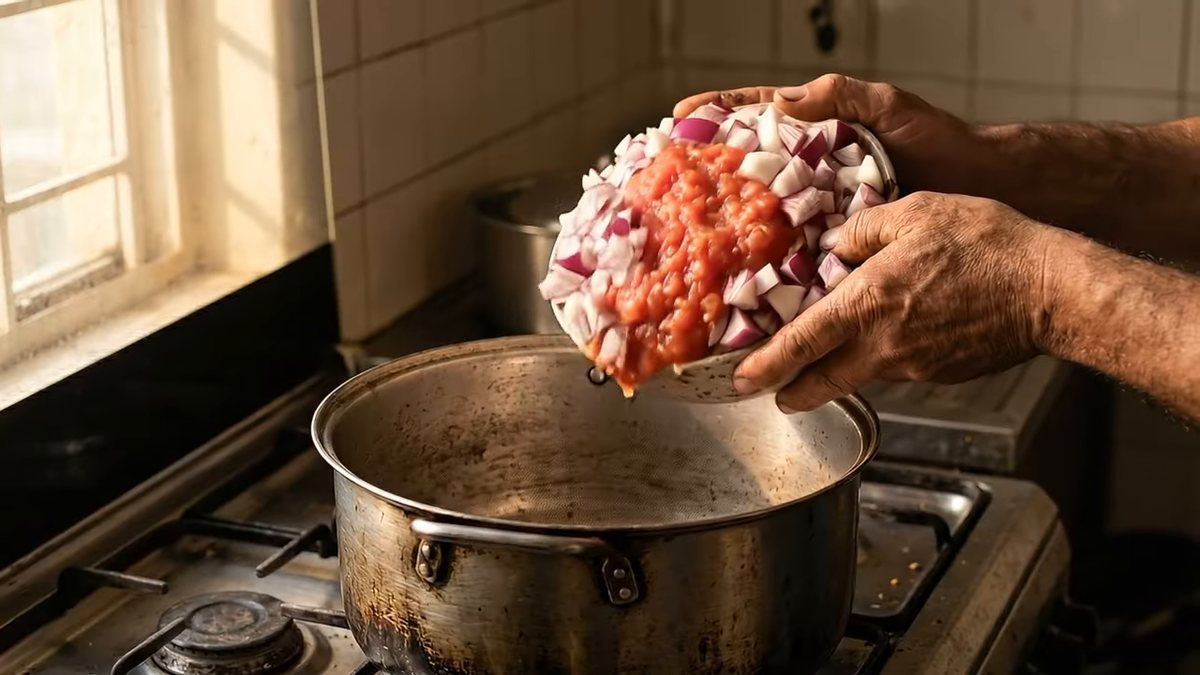 Sofreír y cocer no son lo mismo, aunque lo parezca: fotograma del vídeo de El Cuchinero