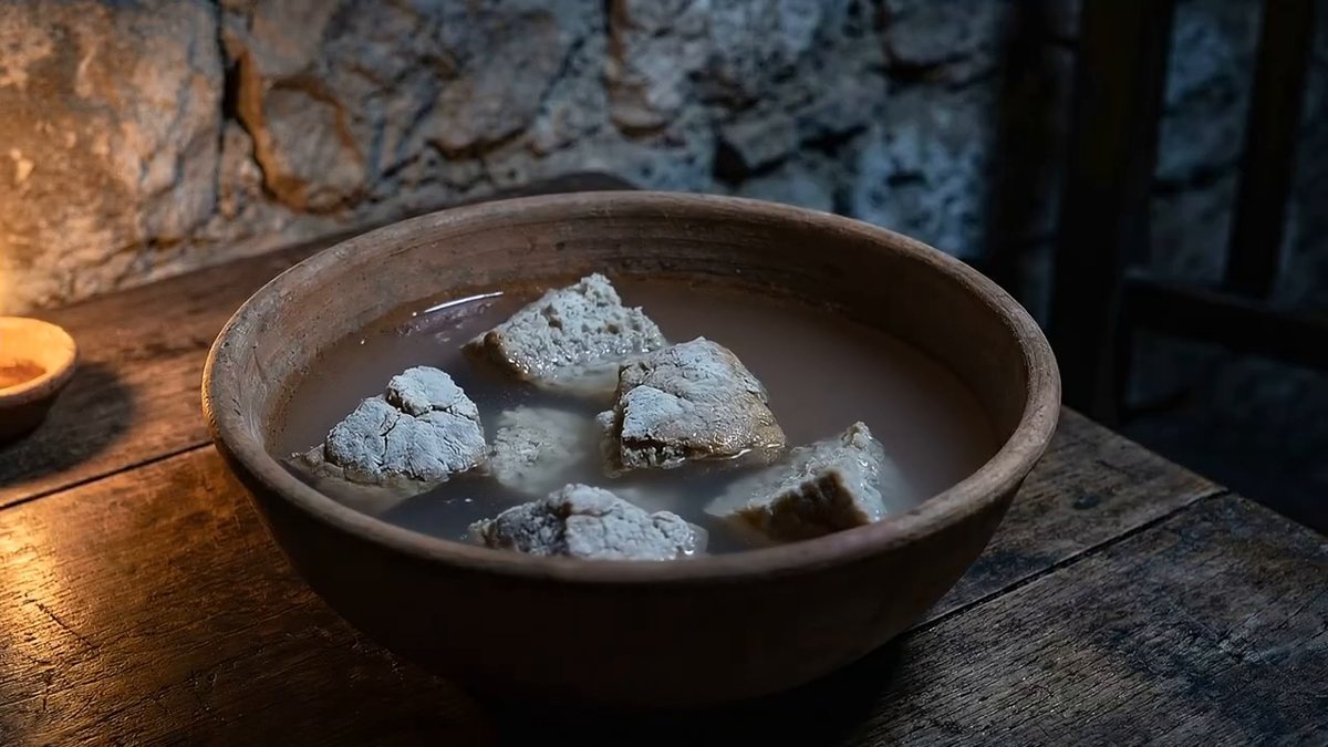 ¿Por qué se deshace el pan en la sopa de ajo?: fotograma del vídeo de El Cuchinero
