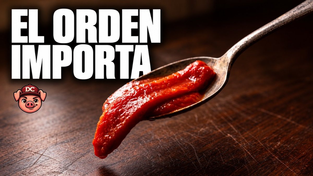 Zorongollo extremeño en fuente de barro, tiras de pimiento rojo asado con aliño 